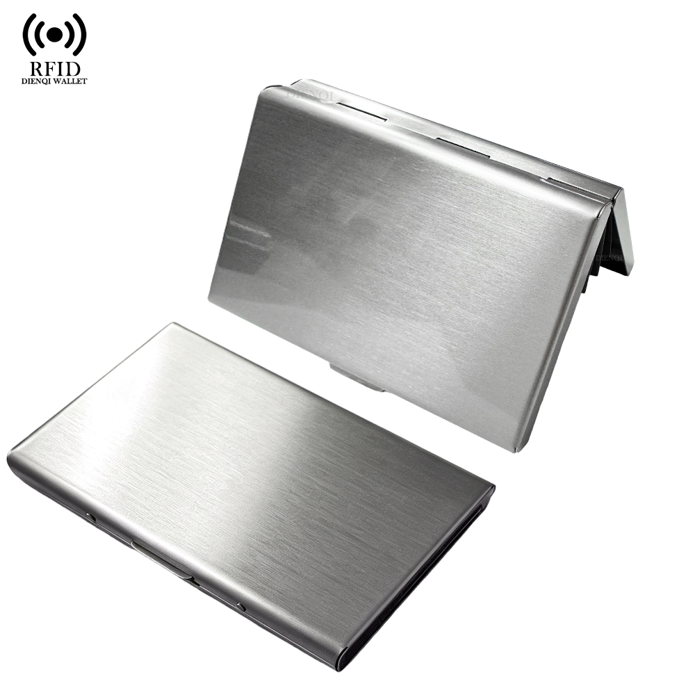 Card Case Minimalist - Portfele na karty RFID, aluminiowe etui
