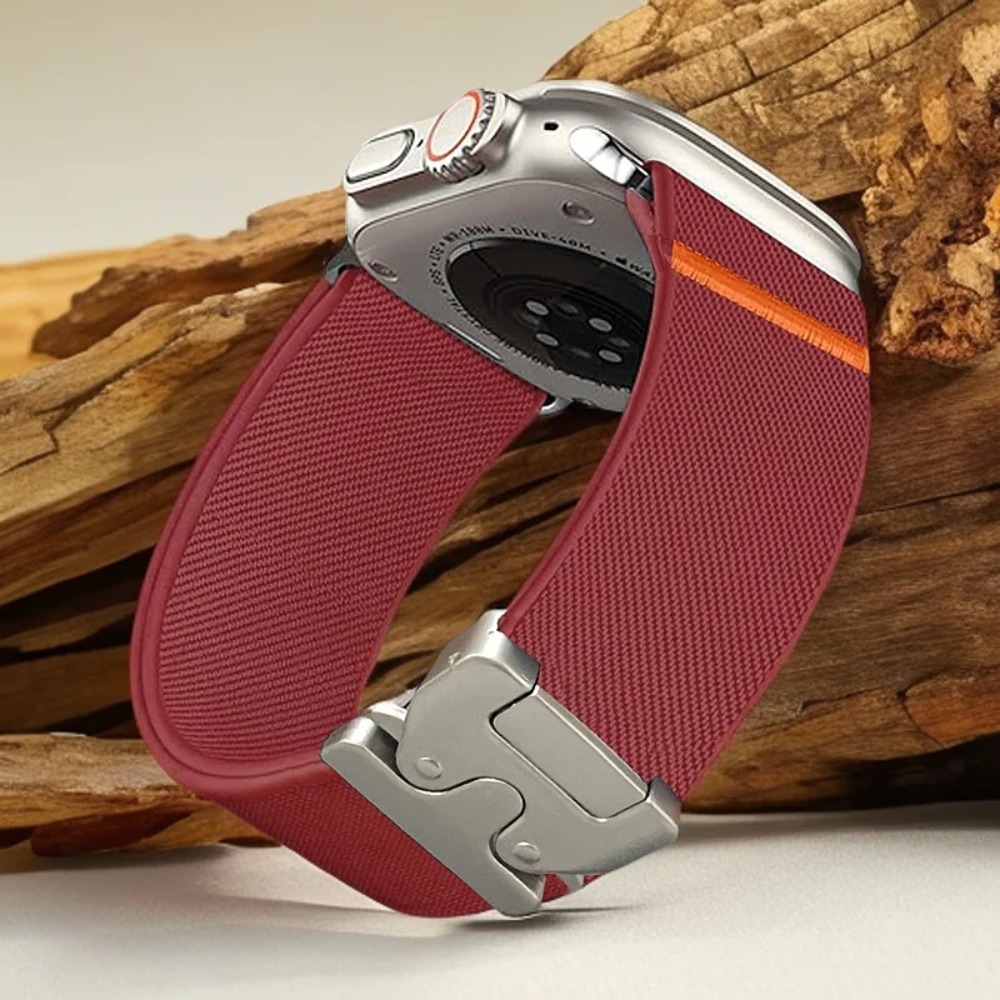 Men Accessories Website - Elastyczny nylonowy pasek z klamrą do
