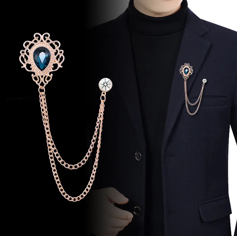 Men Accessories Fashion - Nowa Vintage Ozdoba na Klapę z
