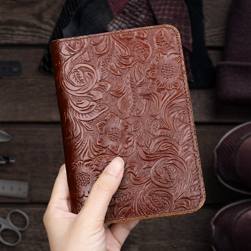Men'S Accessories Case - Etui na paszport z prawdziwej skóry,