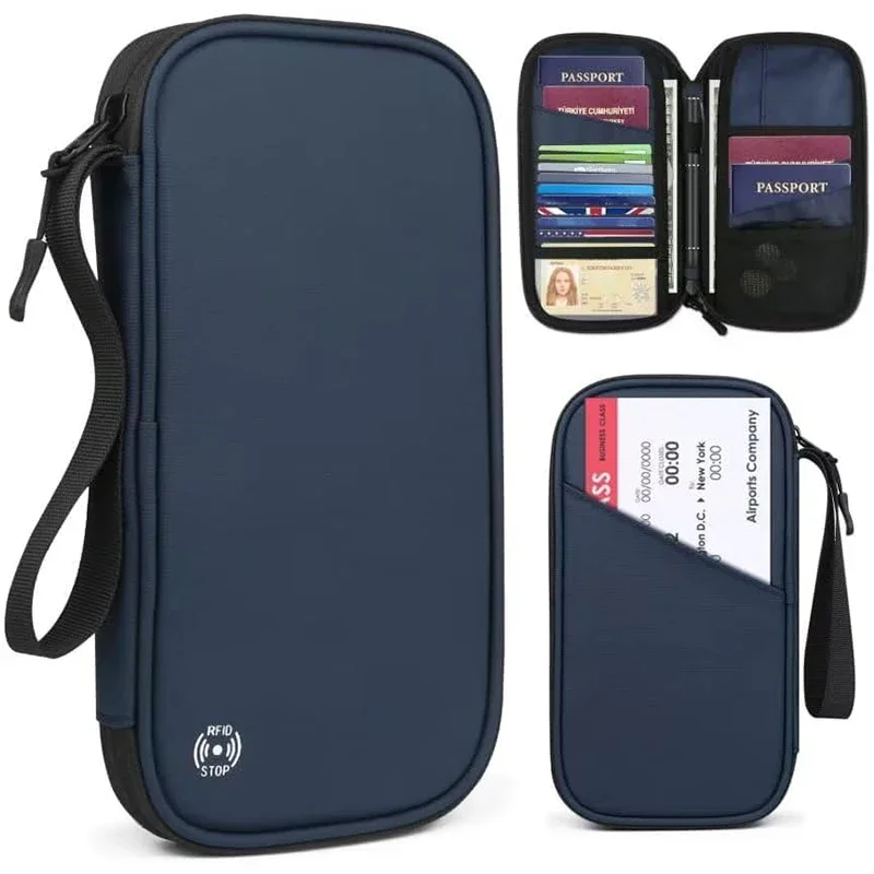 Men'S Accessories Travel Bag - Lekki pokrowiec na paszport podróżny dla