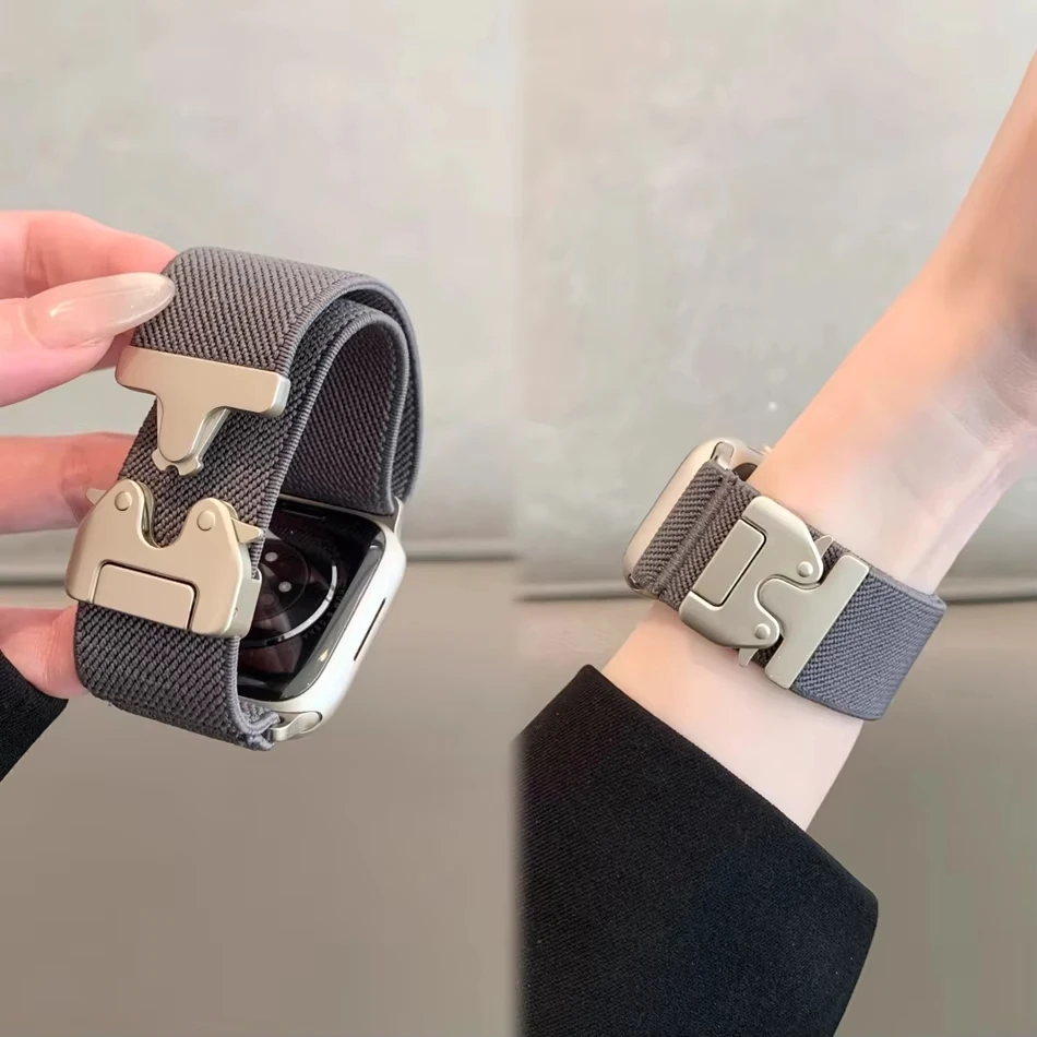 Men Accessories Website - Pasek spadochronowy do Apple Watch Band