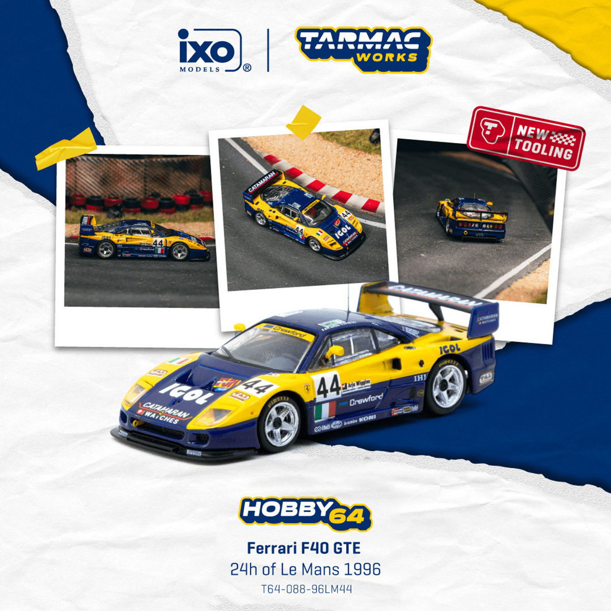 Men Accessories Collection - Dostępny od ręki TW 1:64 Ferrari
