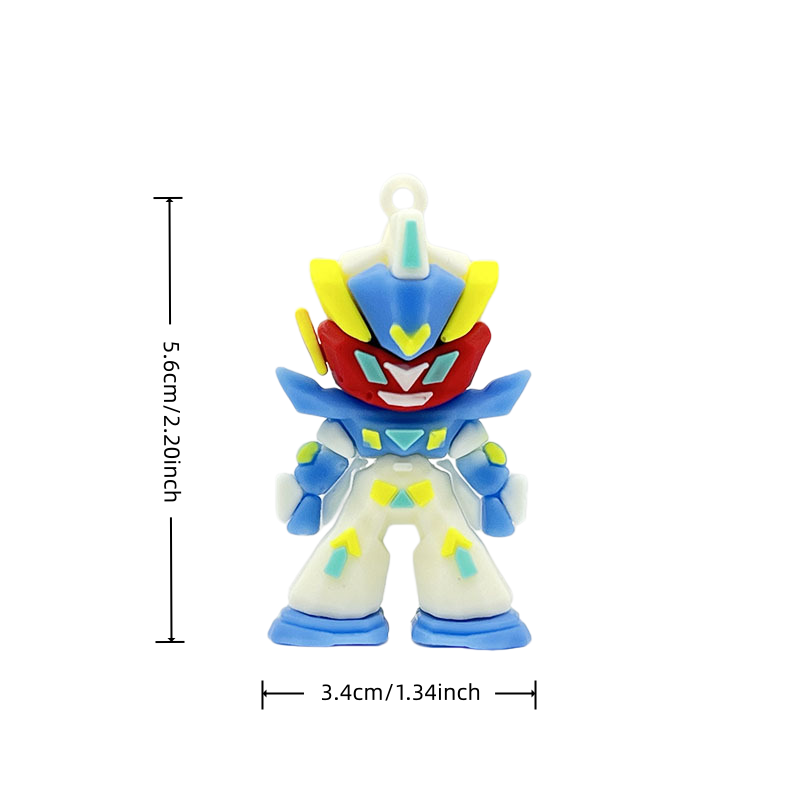 Silikonowy brelok Gundam, mini – Men Accessories Collection recenzja i cena