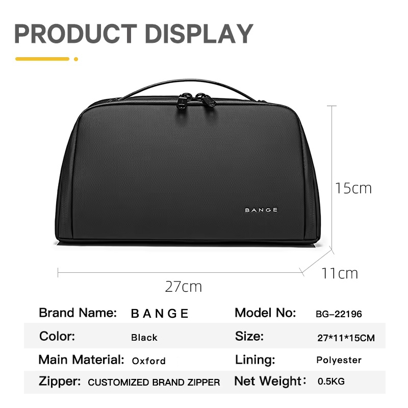 BANGE Podróżna kosmetyczka dam – Men'S Accessories Types recenzja i cena
