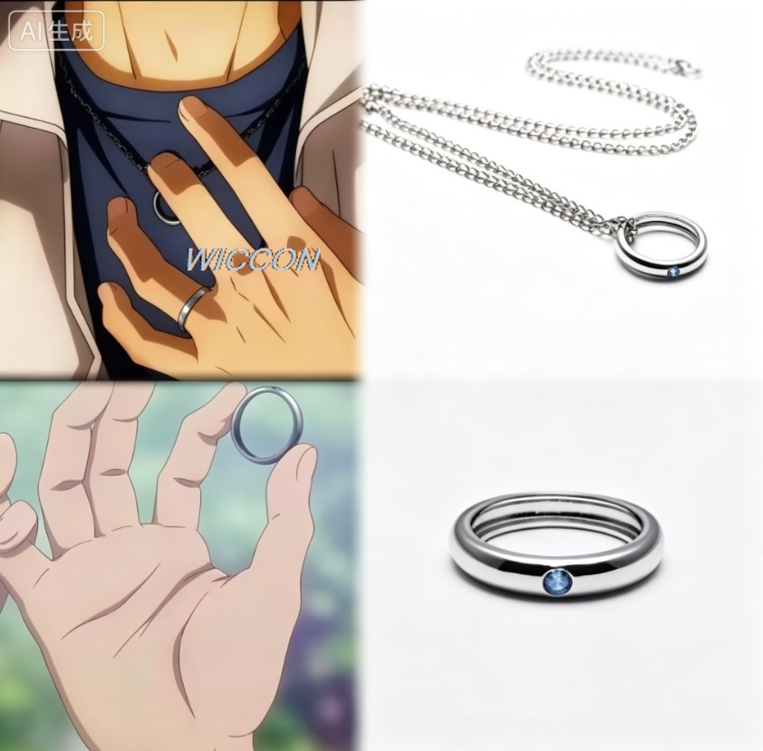 Pierścionki z postaciami z ani – Men Accessories Fashion recenzja i cena