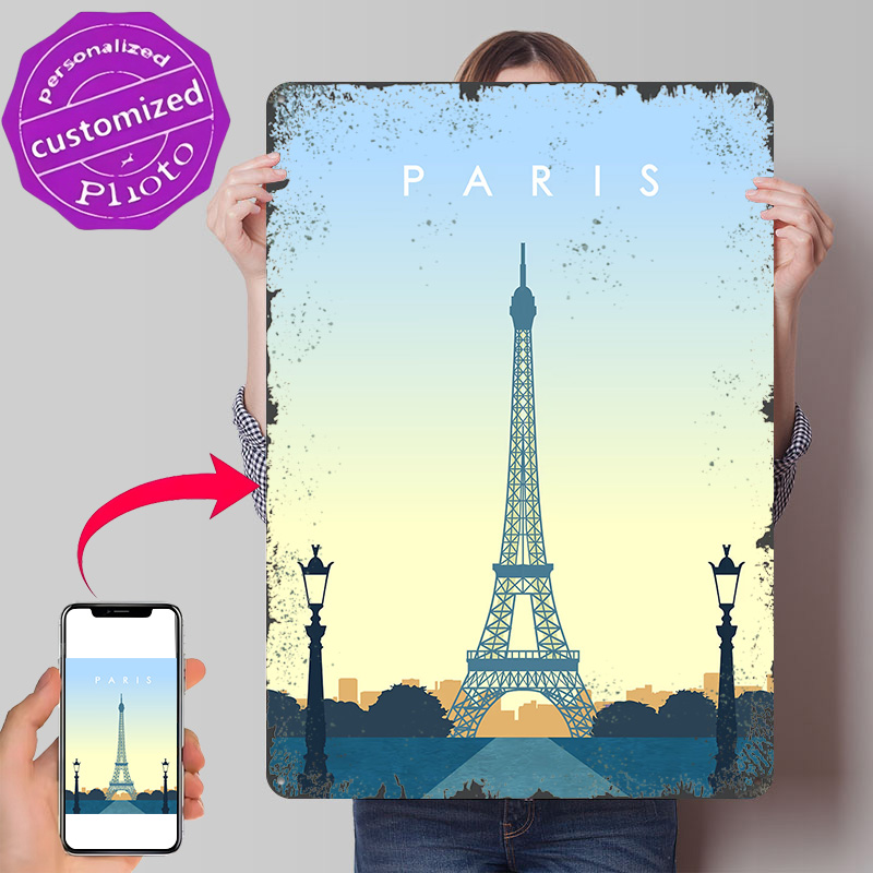Paryż 3D Teksturowany Plakat z – Men'S Accessories Paris recenzja i cena