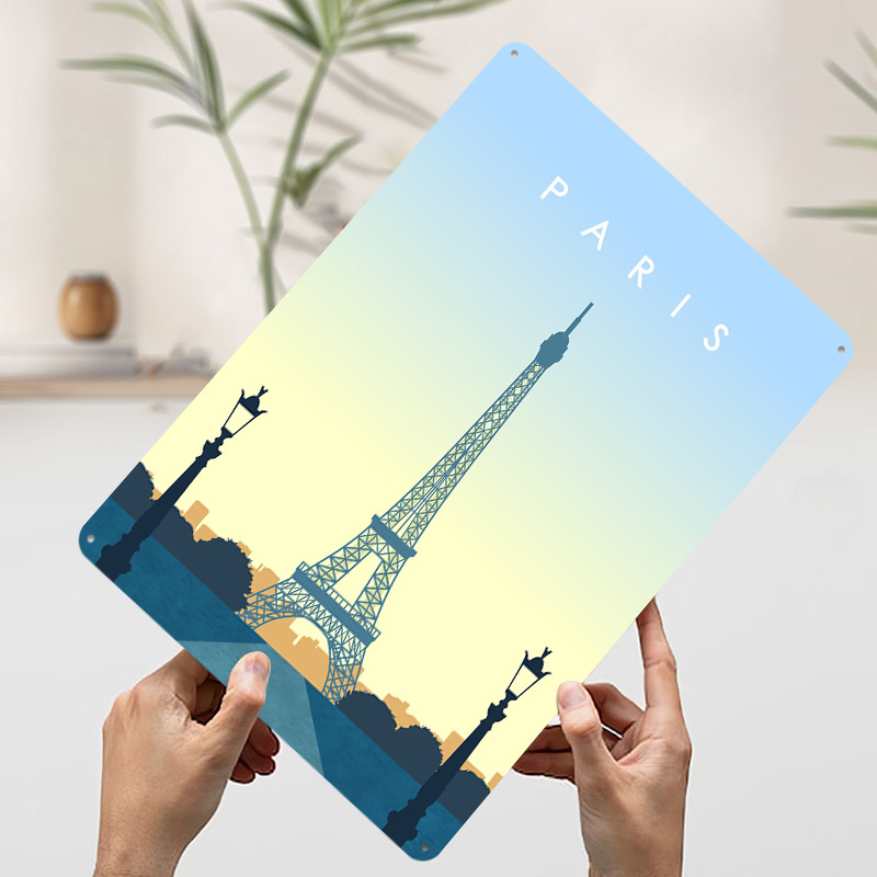 Paryż 3D Teksturowany Plakat z – Men'S Accessories Paris recenzja i cena