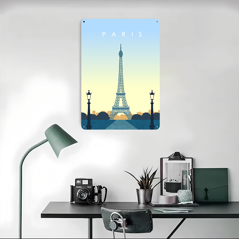Paryż 3D Teksturowany Plakat z – Men'S Accessories Paris recenzja i cena