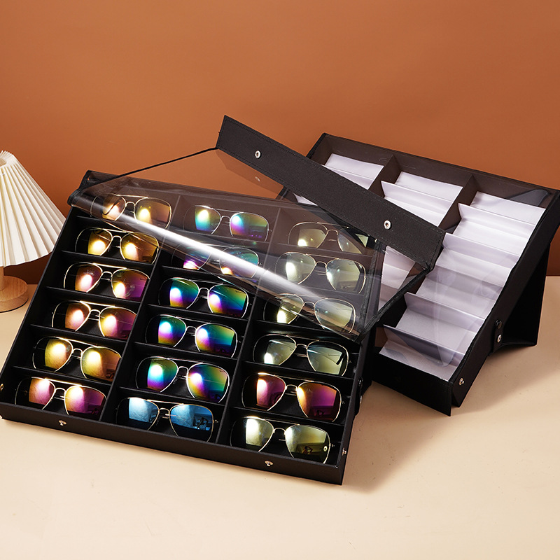 Pudełko na okulary z 18 przegr – Men'S Accessories Organizer Tray recenzja i cena