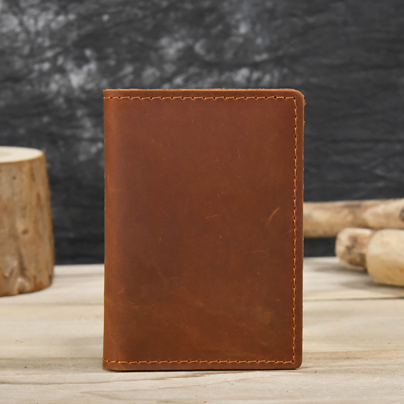 Vintage skórzany portfel na pr – Card Case Minimalist recenzja i cena