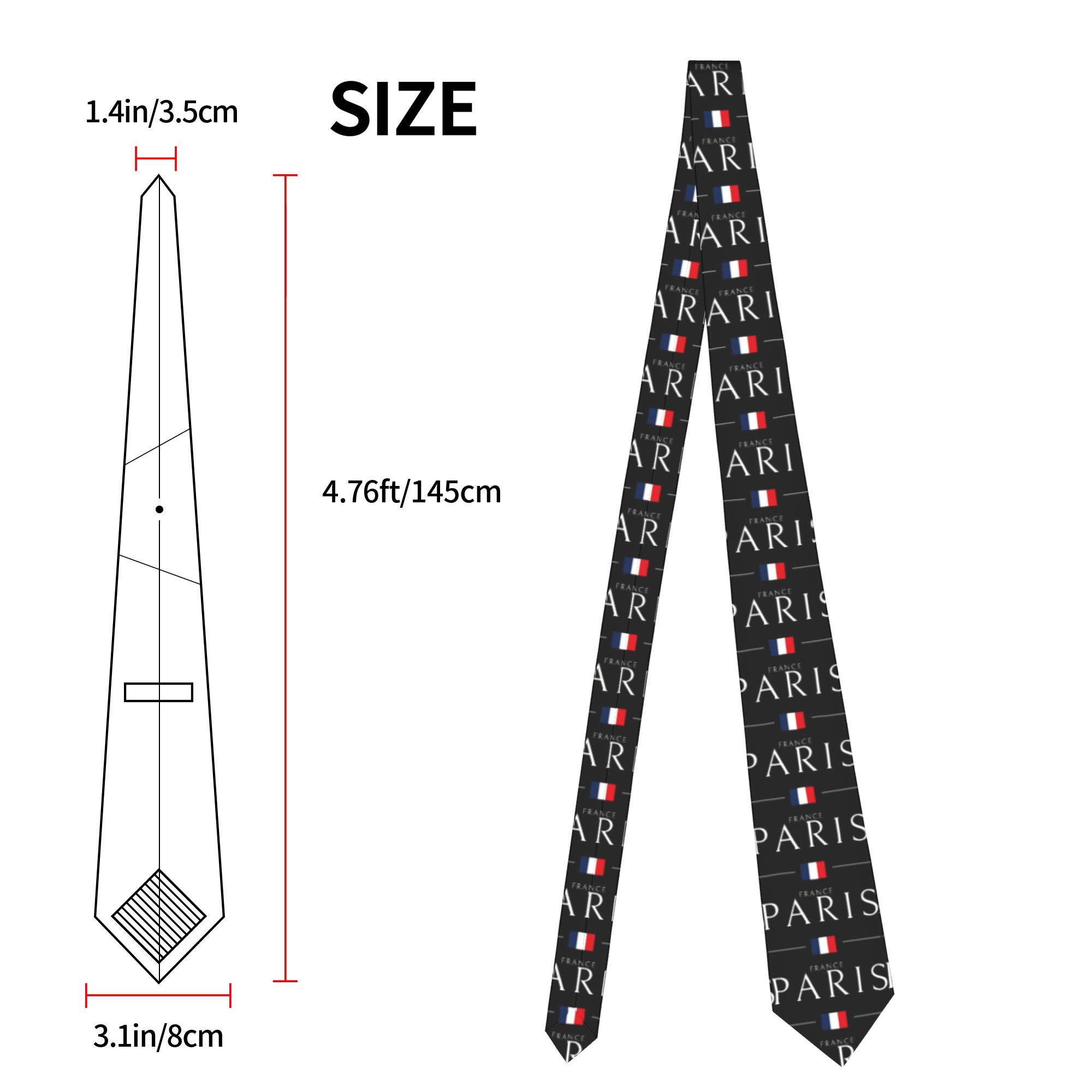 Krawat z minimalistycznym nadr – Men'S Accessories Paris recenzja i cena