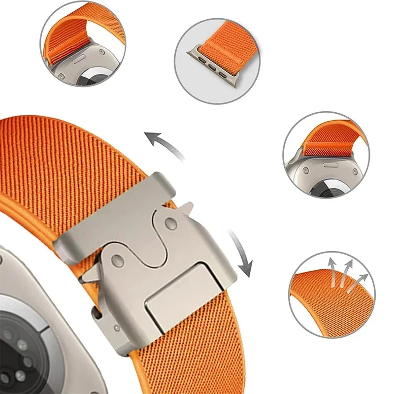 Pasek spadochronowy do Apple W – Men Accessories Website recenzja i cena