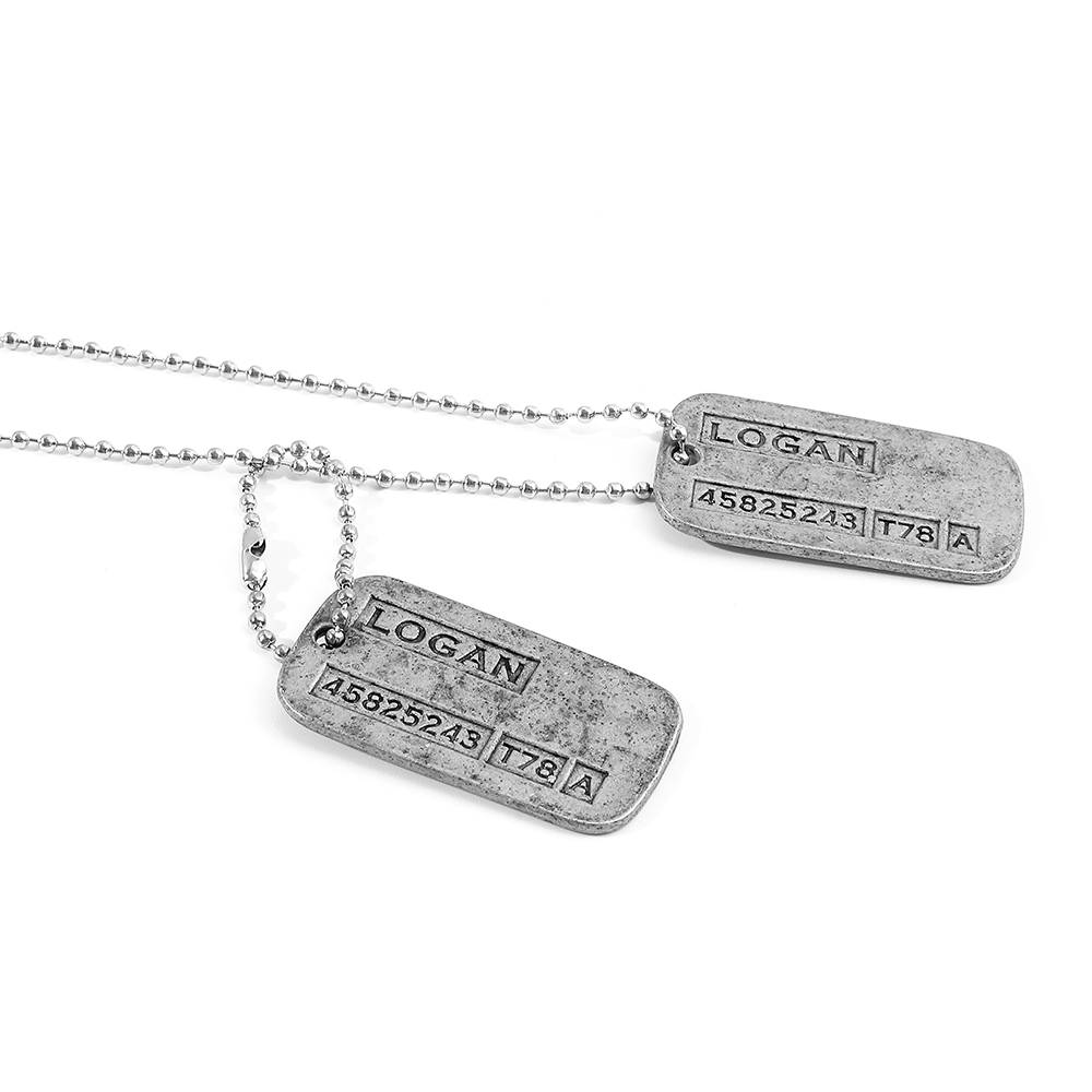 Naszyjnik z kartą wojskową X-M – Men Accessories Fashion recenzja i cena