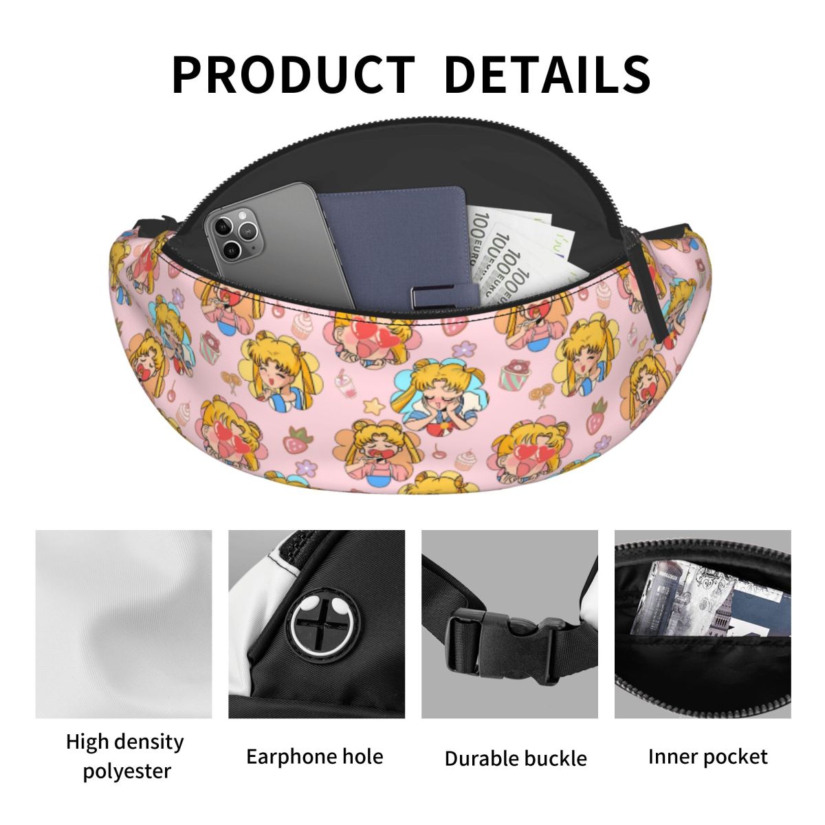 Modna saszetka biodrowa Custom – Men'S Accessories Travel Bag recenzja i cena