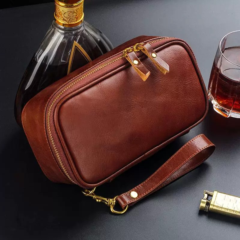 Etui na fajkę z prawdziwej skó – Men'S Accessories Organizer Tray recenzja i cena