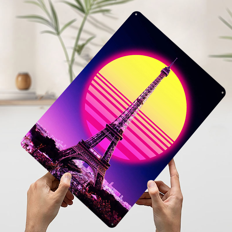 Paryż Wieża Eiffla Retro Perso – Men'S Accessories Paris recenzja i cena