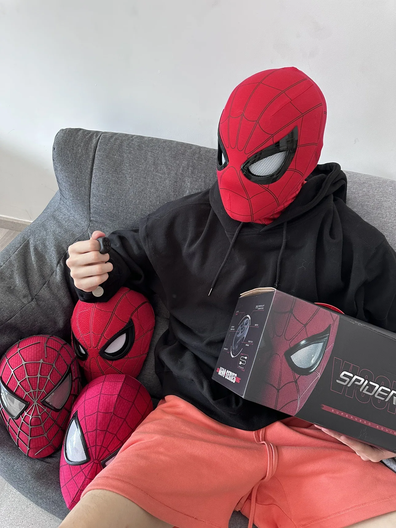 Maska Hełmu Spider-Mana 1:1 z  – Men Accessories Collection recenzja i cena